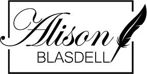Alison Blasdell Logo black color